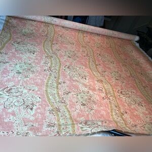 Vintage Fabric Made in England  Cotton “Keisha” A Ramin 3 Yards, 5 inches x‎ 54”